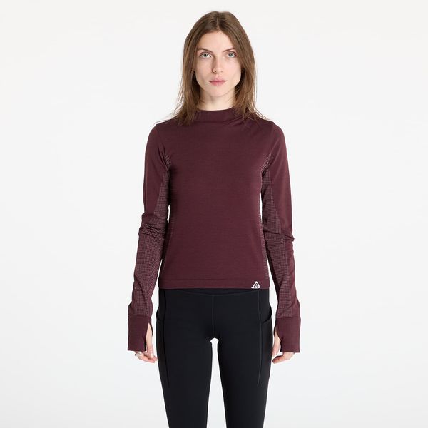 Nike Тениска Nike ACG "Delta River" Women's Dri-FIT ADV Base Layer Long-Sleeve Top Burgundy Crush/ Beyond Pink M