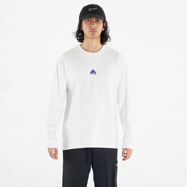 Nike Тениска Nike ACG "Lungs" Long Sleeve T-Shirt Summit White/ Black S