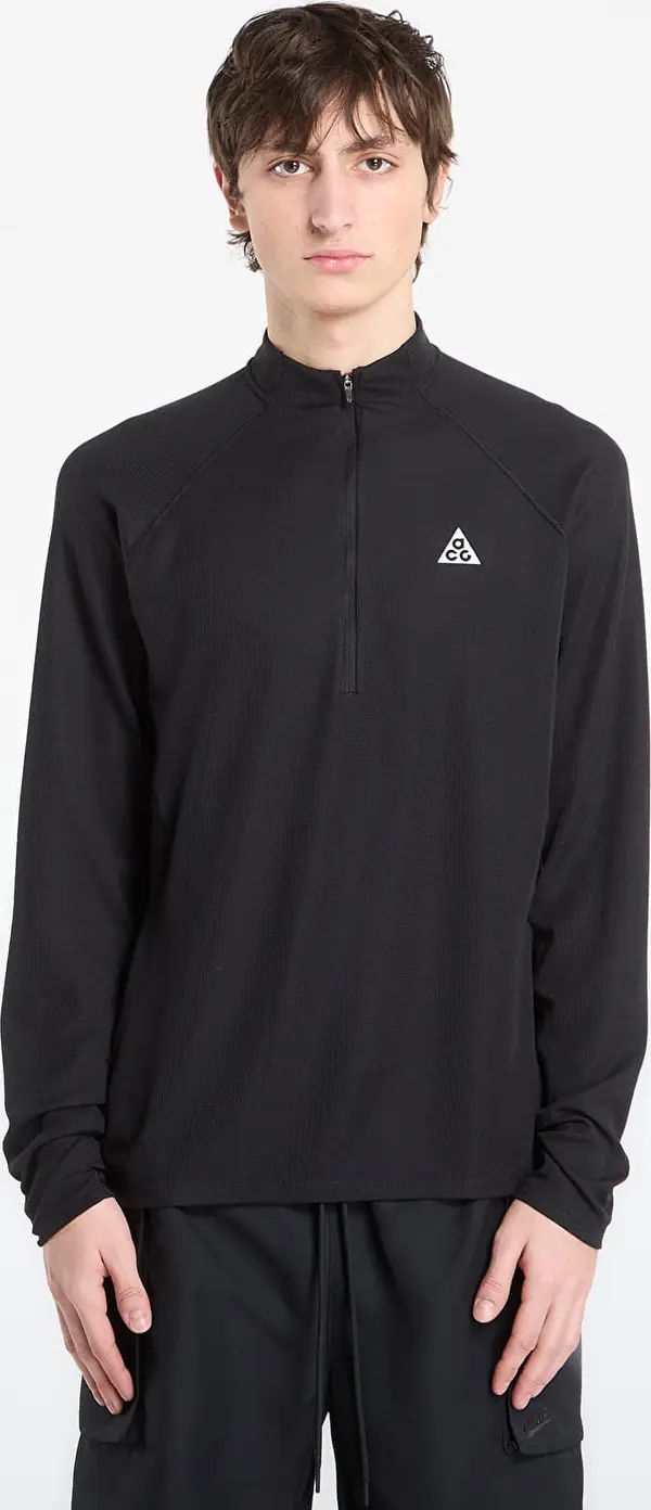 Nike Тениска Nike ACG Men's Dri-FIT Mid-Layer 1/4-Zip Trail Running Top Black/ Black/ Summit White S
