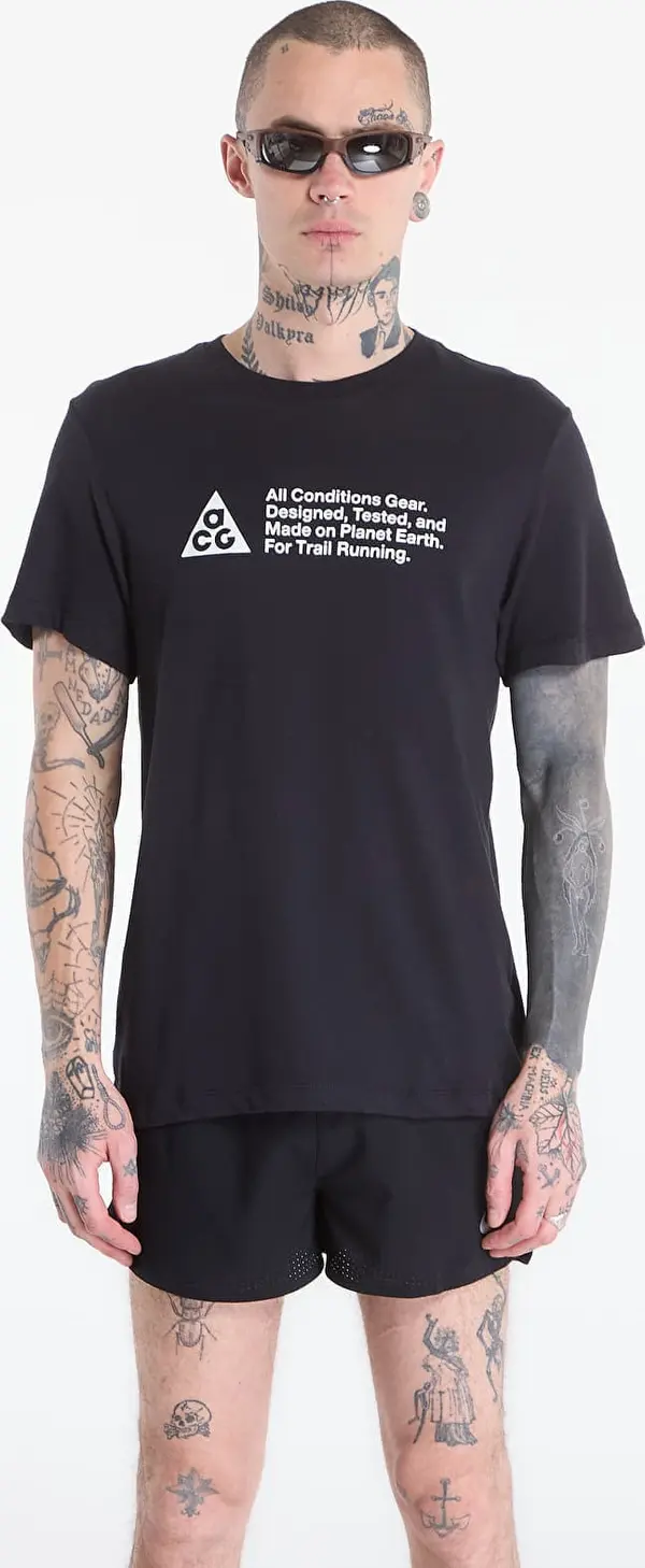 Nike Тениска Nike ACG Men's Dri-FIT Trail Running T-Shirt Black L