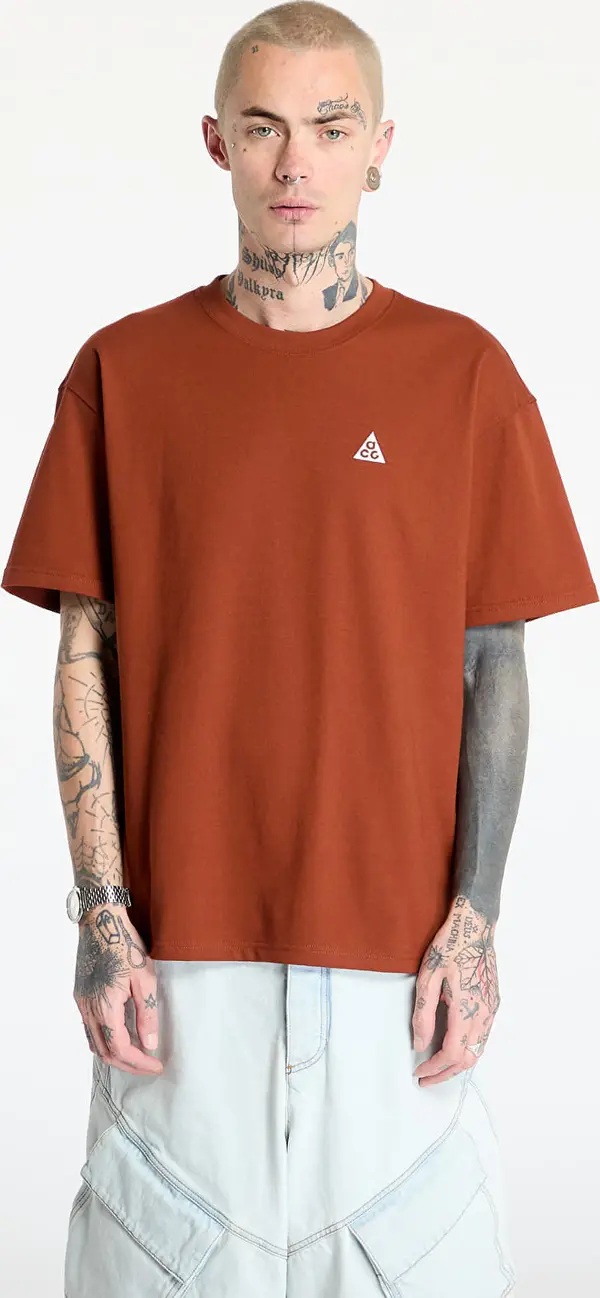 Nike Тениска Nike ACG Men's Max90 T-Shirt Cinnamon/ Picante Red XS