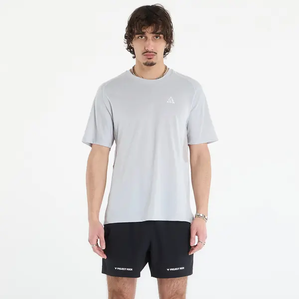Nike Тениска Nike ACG "Solar Chase" Men's Dri-FIT ADV Trail Running Top Grey Fog/ College Grey/ Summit White L