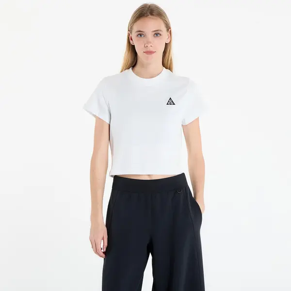 Nike Тениска Nike ACG Women's Dri-FIT Short-Sleeve Top Summit White/ Black L