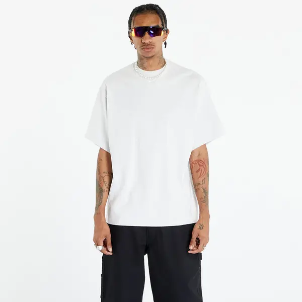 Nike Тениска Nike Solo Swoosh Men's Short-Sleeve Heavyweight Top Birch Heather/ White M