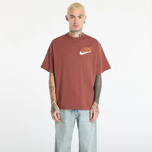 Nike Тениска Nike Solo Swoosh Men's T-Shirt Red Sepia S