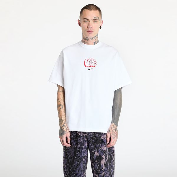 Nike Тениска Nike Solo Swoosh Men's T-Shirt White/ Black M