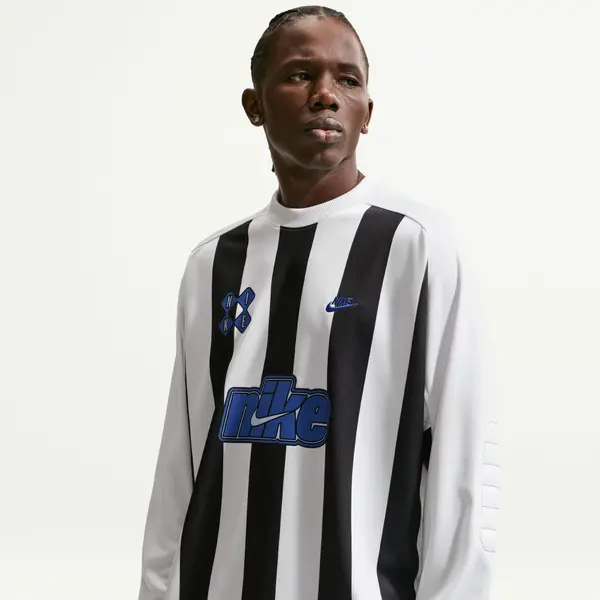 Nike Тениска Nike Sportswear Club Men's Goalie Top Black/ White/ Game Royal XXL