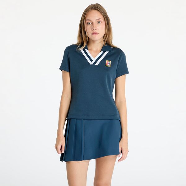 Nike Тениска Nike x YOON Women's Short-Sleeve Polo Armory Navy/ White M
