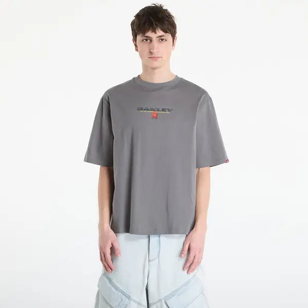 Oakley Тениска Oakley Flame F&B Ss Tee Granite Gray S