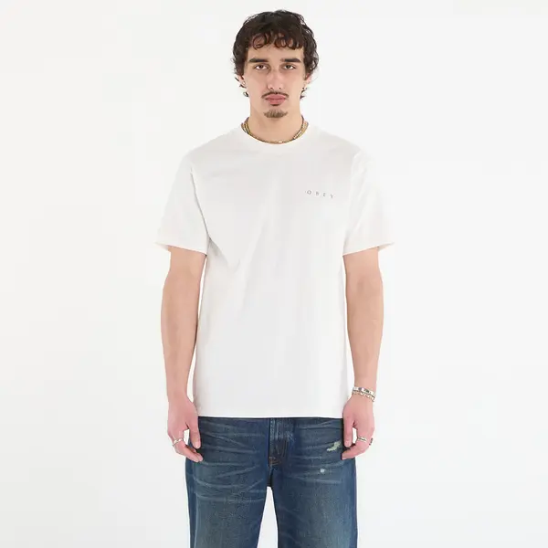 OBEY Clothing Тениска OBEY Architecture Of The Uni Vintage White L