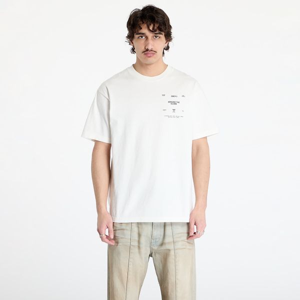 OBEY Clothing Тениска OBEY Around The Globe T-Shirt Pigment Vintage White M
