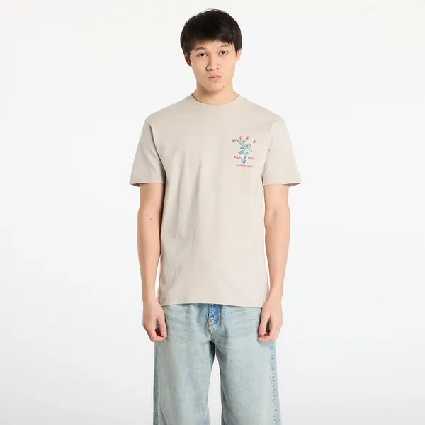 OBEY Clothing Тениска OBEY Bad Ideas Eagle Classic T-Shirt Silver Grey L