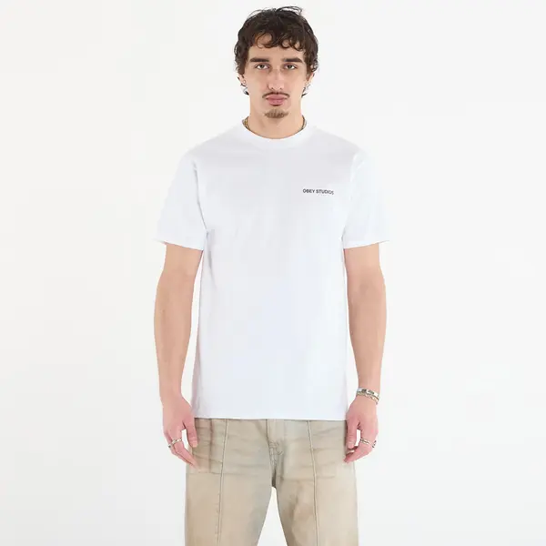 OBEY Clothing Тениска OBEY Moves Of Life White M