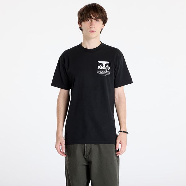 OBEY Clothing Тениска OBEY Obey Justice Everywhere T-Shirt Black S