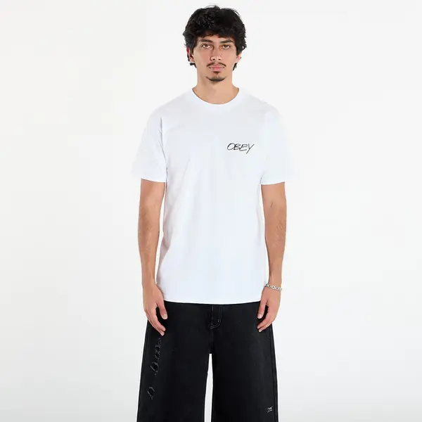OBEY Clothing Тениска OBEY Poppies T-Shirt White S