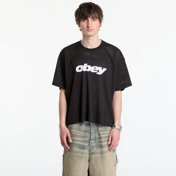 OBEY Clothing Тениска OBEY Practice Jersey Ss Black L