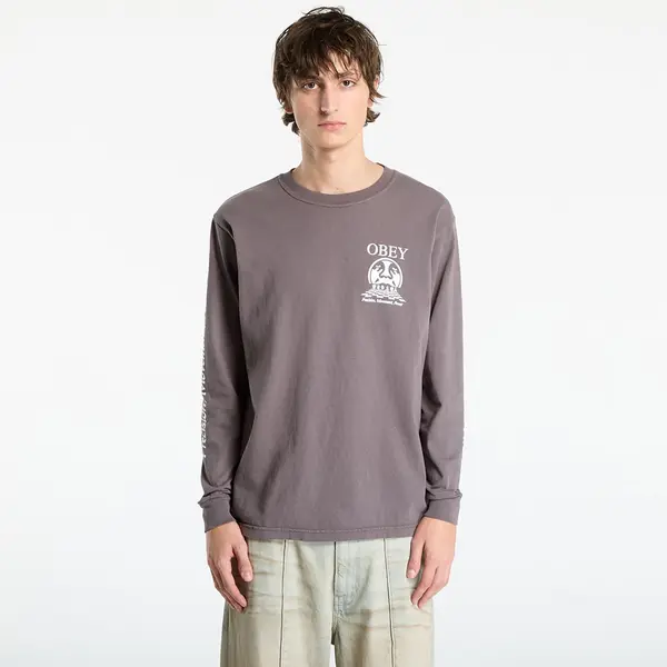 OBEY Clothing Тениска OBEY Precision Pigment Dusty Black L