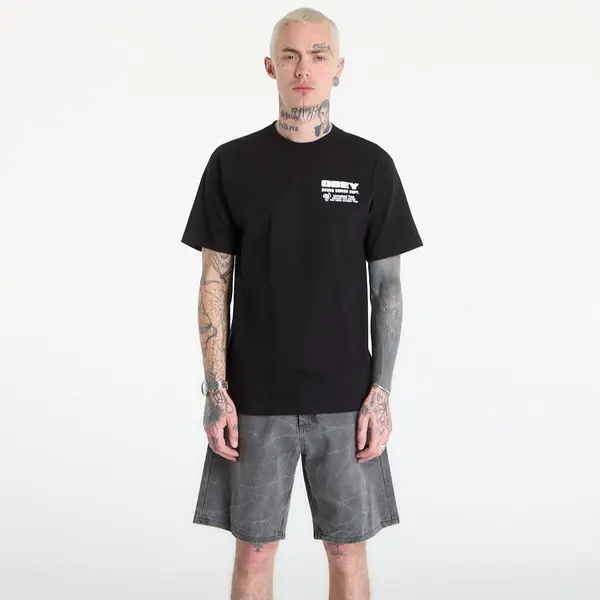 OBEY Clothing Тениска OBEY Sound Design Dept. Black M