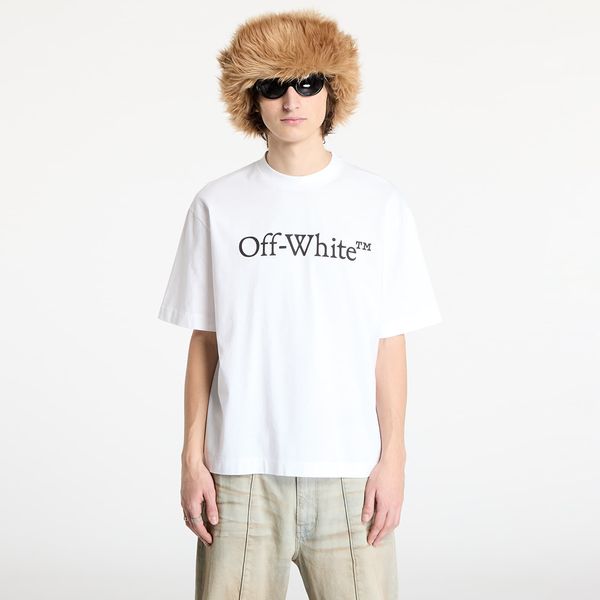 Off-White Тениска Off-White Big Bookish Skate S/S Tee White Black L