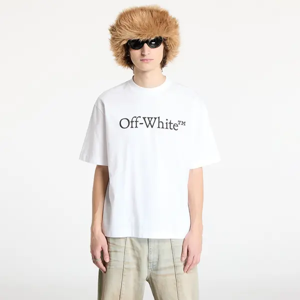 Off-White Тениска Off-White Big Bookish Skate S/S Tee White Black M