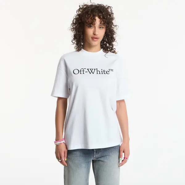 Off-White Тениска Off-White Big Logo Bookish Regular Tee White S
