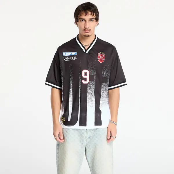 Off-White Тениска Off-White Big Off Gradient Soccer S/S Tee Black/ White L