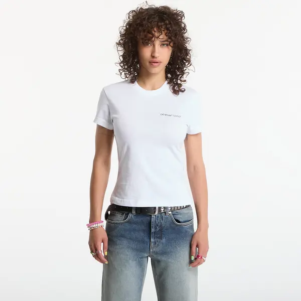 Off-White Тениска Off-White Logo Quote Fitted Tee White L