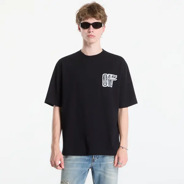 Off-White Тениска Off-White Motion Arrow Skate S/S Tee UNISEX Black L