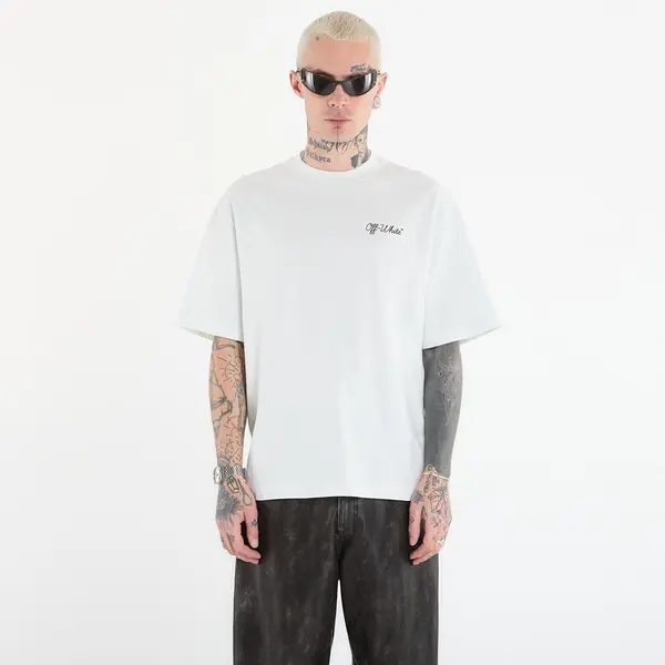 Off-White Тениска Off-White Script Skate S/S Tee Bluewash L