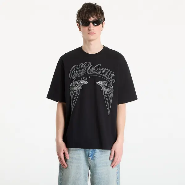 Off-White Тениска Off-White Skyline Skate S/S Tee UNISEX Black L