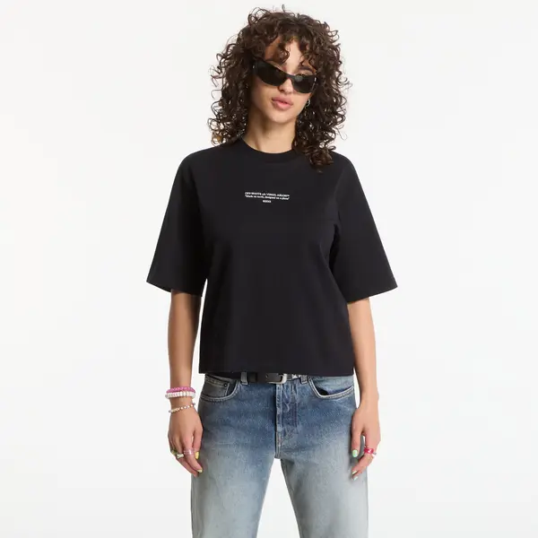 Off-White Тениска Off-White Statement Boxy Tee Black M