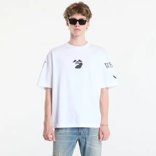Off-White Тениска Off-White Swimming Logo Skate S/S Tee UNISEX White XL