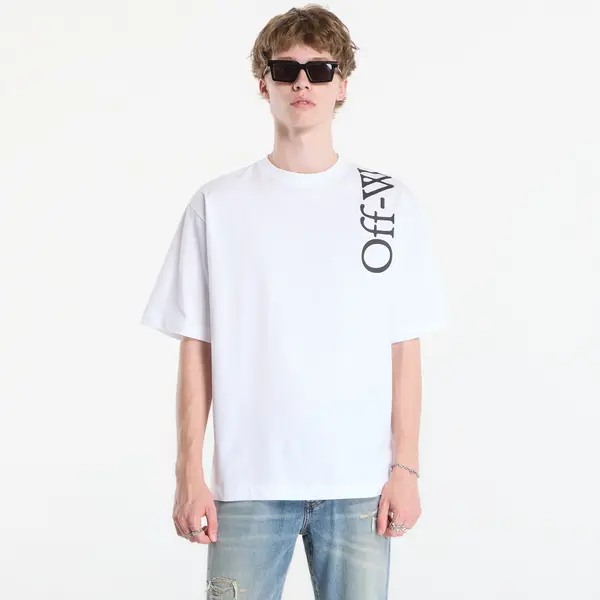 Off-White Тениска Off-White Vertical Bookish Skate S/S Tee UNISEX White L