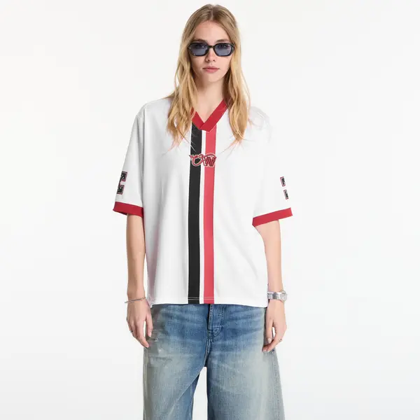Off-White Тениска Off-White x AC Milan Arrow Tech Tee White/ White L