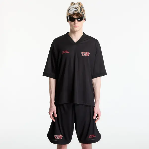 Off-White Тениска Off-White x AC Milan Tech T-Shirt UNISEX Black/ Red M