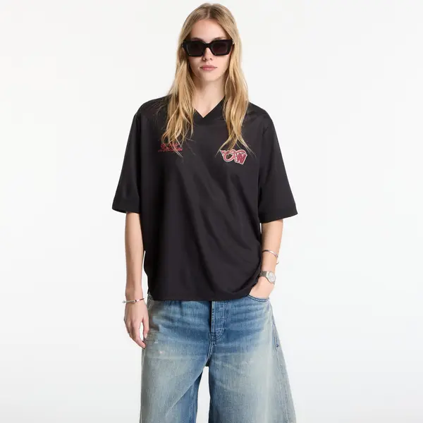 Off-White Тениска Off-White x AC Milan Tech Tee Black/ No Color XL