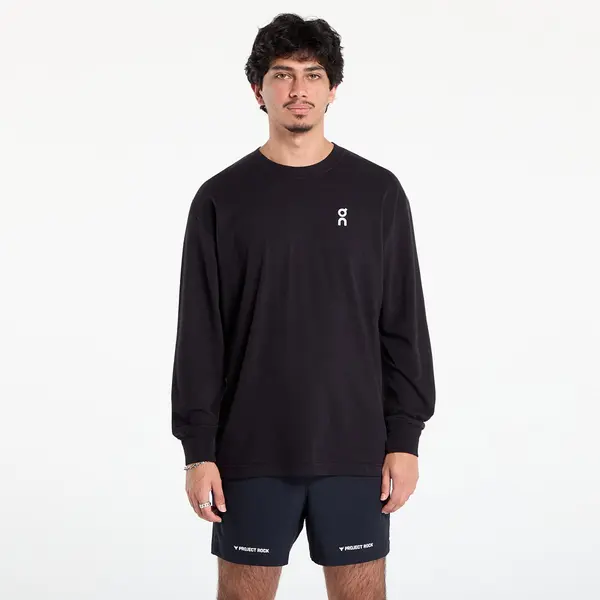 On Тениска On Club Long-T Black XXL