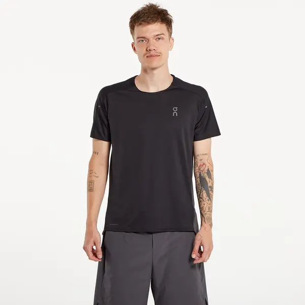 On Тениска On Performance Short Sleeve Tee Black/ Eclipse M