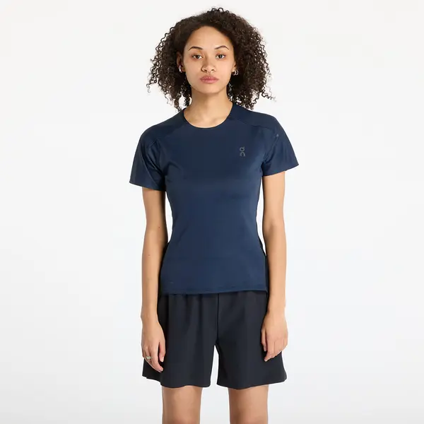 On Тениска On Performance Short Sleeve Tee Navy/ Black XS