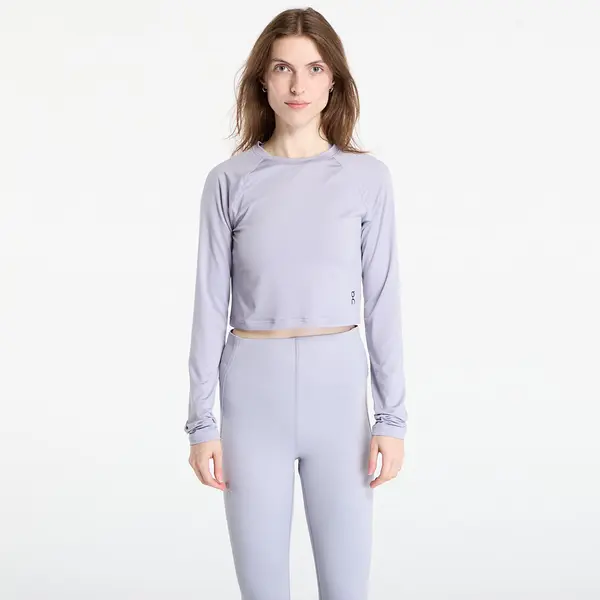 On Тениска On Studio Long Tee Crop Purple M
