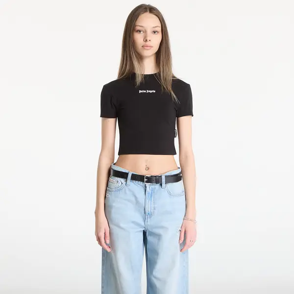 Palm Angels Тениска Palm Angels Classic Logo Baby Tee Black/ Off White L