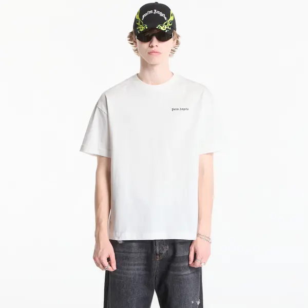 Palm Angels Тениска Palm Angels Classic Logo Tripack Tee Off White/ Black XS