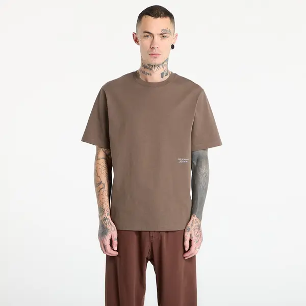 Pas Normal Studios Тениска Pas Normal Studios Off-Race T-Shirt UNISEX Ash Brown XL