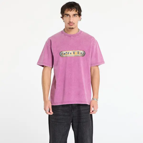 Patta Тениска Patta Gilded Acid Washed T-Shirt UNISEX Boysenberry S