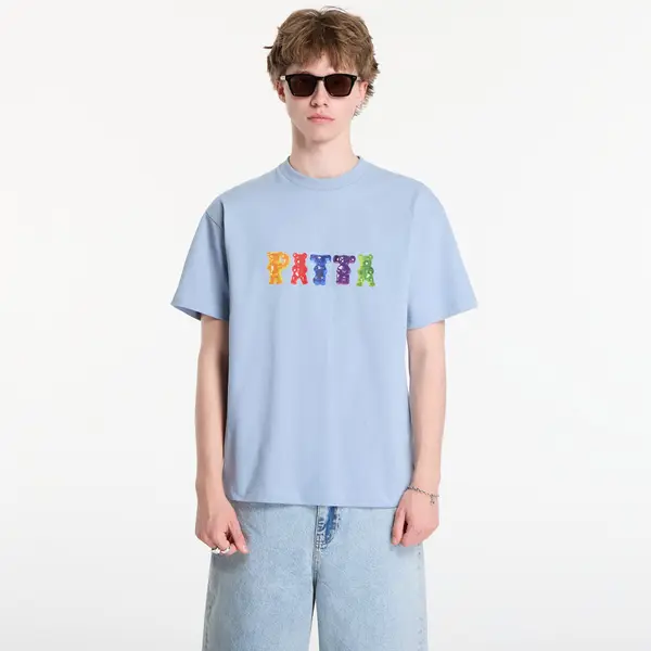 Patta Тениска Patta Gummi T-Shirt UNISEX Dusty Blue M