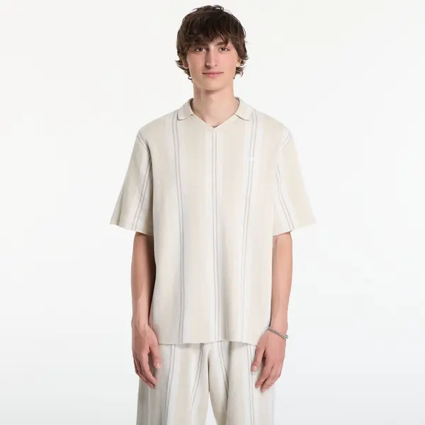 Patta Тениска Patta Knitted Football Shirt UNISEX Oatmeal M
