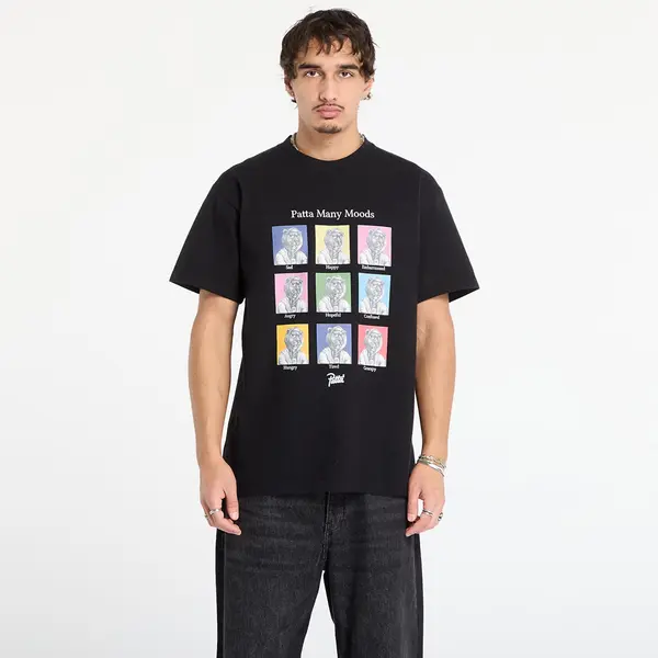 Patta Тениска Patta Many Moods T-Shirt UNISEX Black S