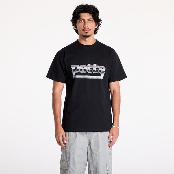 Patta Тениска Patta Metal T-Shirt UNISEX Black XS