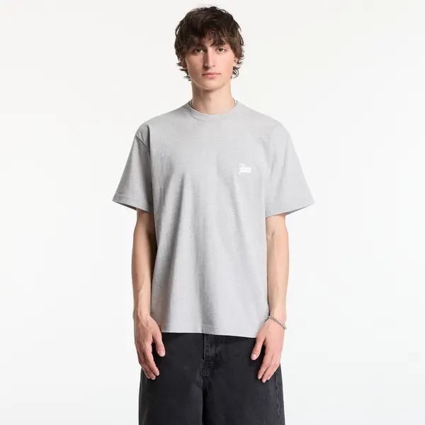 Patta Тениска Patta Protect Yourself T-Shirt UNISEX Melange Grey S