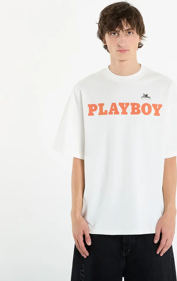 FTSHP Тениска Playboy x FTSHP Babe T-Shirt UNISEX Off-White XS